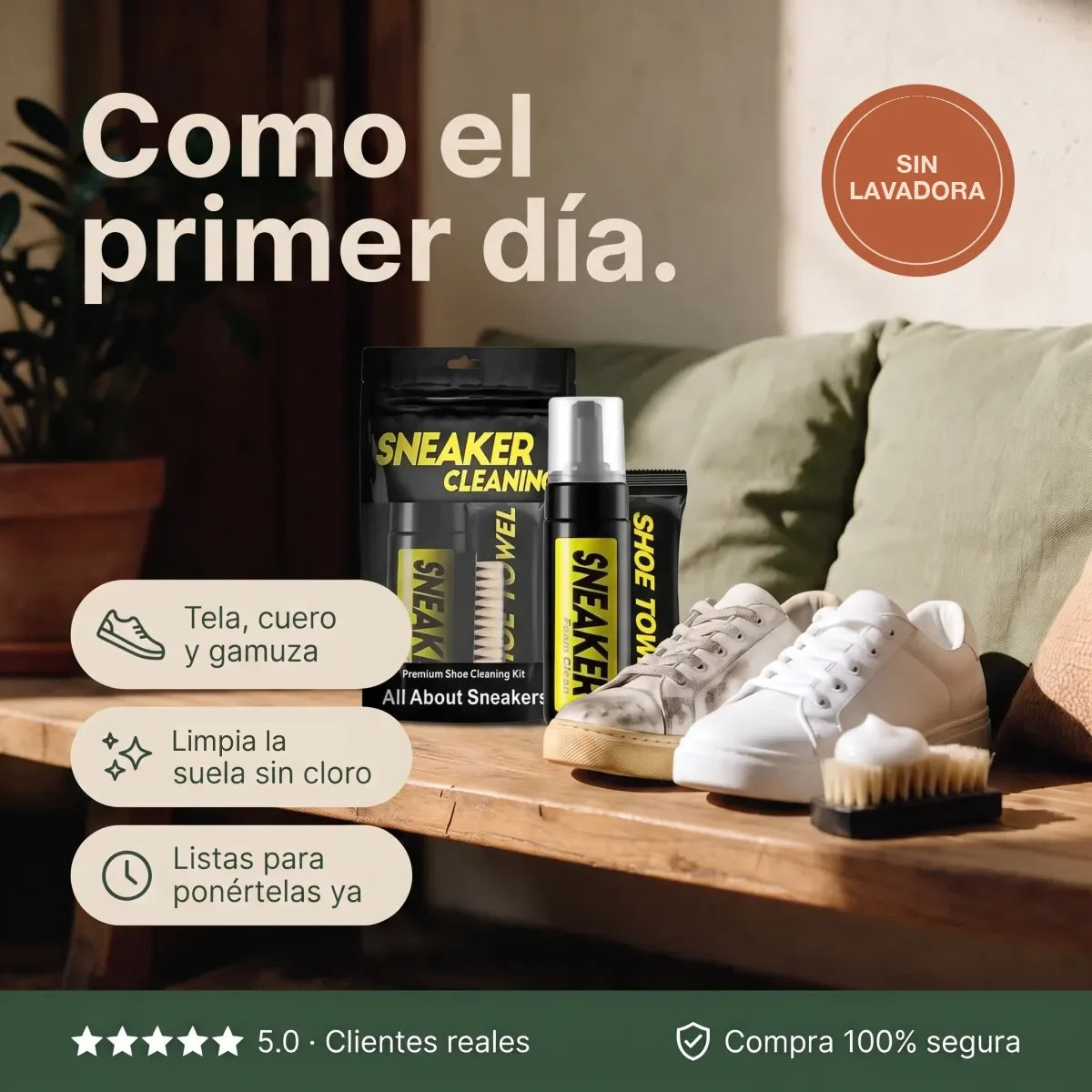 Like New Kicks - Como el primer día, en casa, y sin miedo a dañar el material